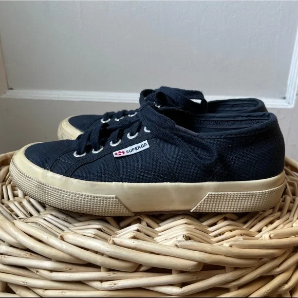 Women’s Superga Sneakers - Navy 6 - Picture 3 of 7